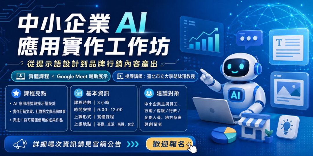 當機器人來上班-未來職場的AI必修課（北市大天母場）圖片